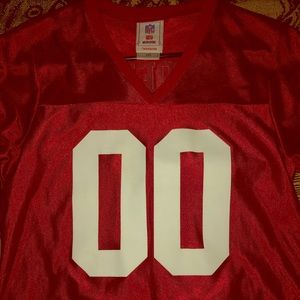 NFL 49er women’s jersey #00